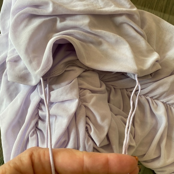 Oh Polly Keep It Simple Ruched Midaxi Dress/Lilac Lavendar, 33913 - Picture 12 of 14